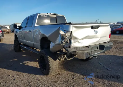 2016 Nissan Titan Xd Sl Diesel z USA, uszkodzony, nr VIN 1N6BA1F47GN502097